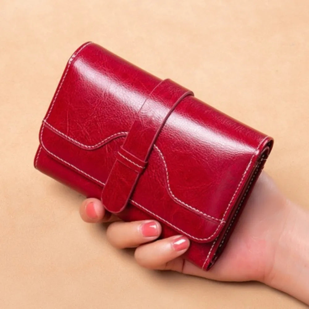 Lucy Luxury Genuine Leather Wallet