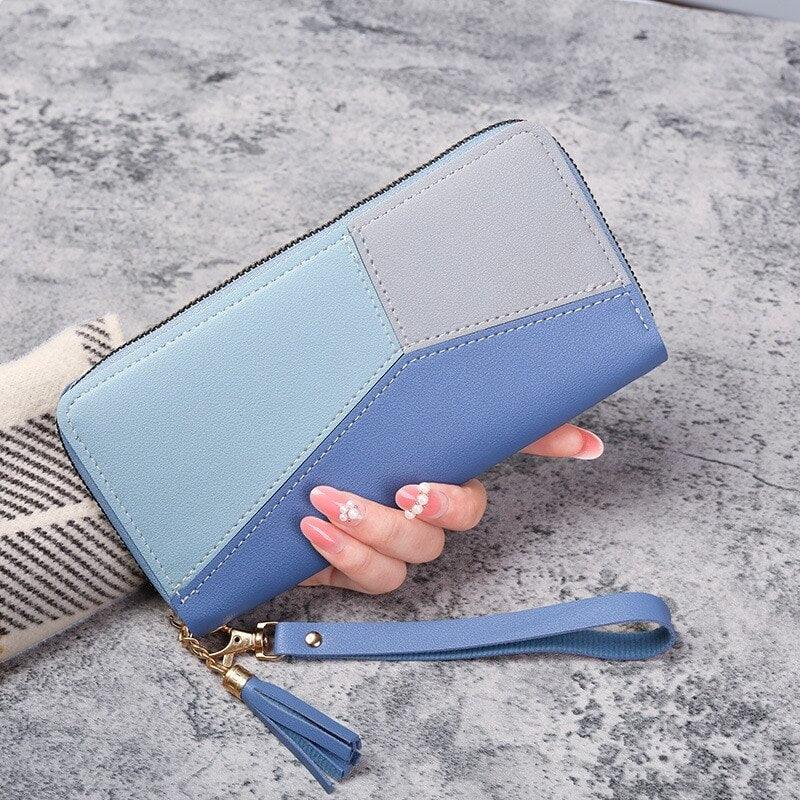 Women’s Genuine Leather Wallet – Modern Slim