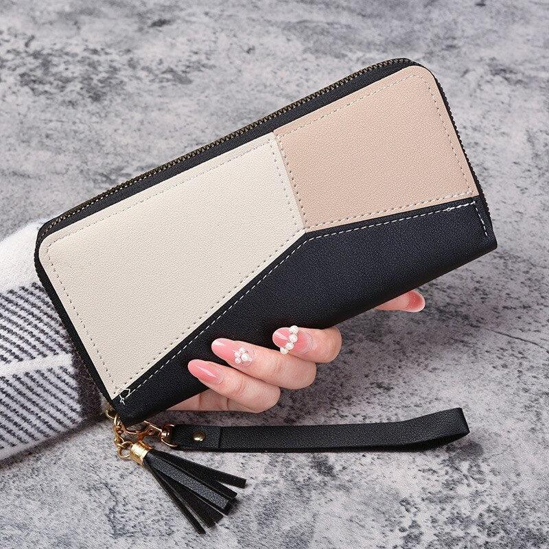 Women’s Genuine Leather Wallet – Modern Slim
