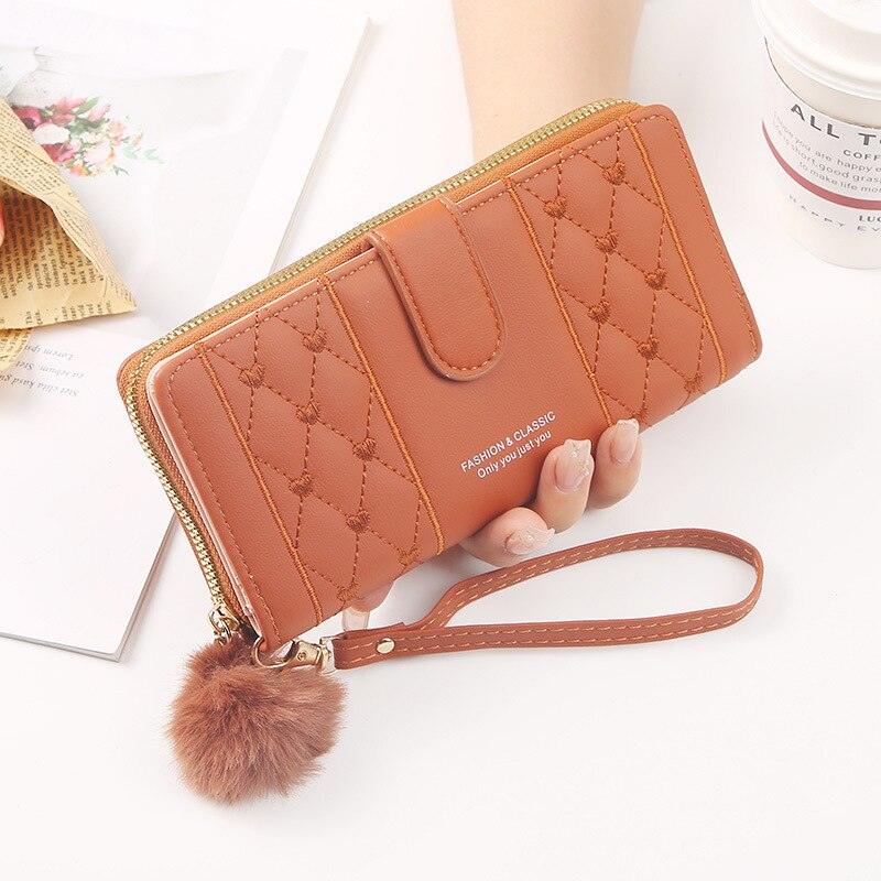 Women’s Long Genuine Leather Wallet – Longy