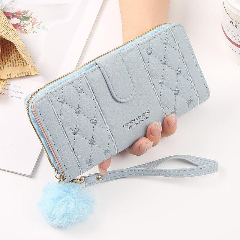 Women’s Long Genuine Leather Wallet – Longy