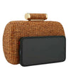 Secret White Straw Bag