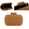 Secret White Straw Bag