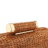 Secret White Straw Bag