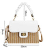 Secret White Straw Bag