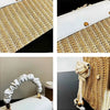 Secret White Straw Bag