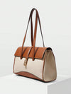 . Roma Two-Tone Flap Women’s Shoulder Bag